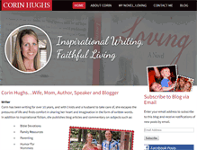 Tablet Screenshot of corinhughs.com